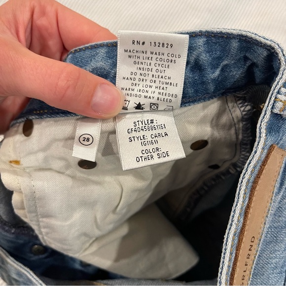 GRFRND Denim Carla Jeans Blie Wash size 28 - Picture 9 of 13